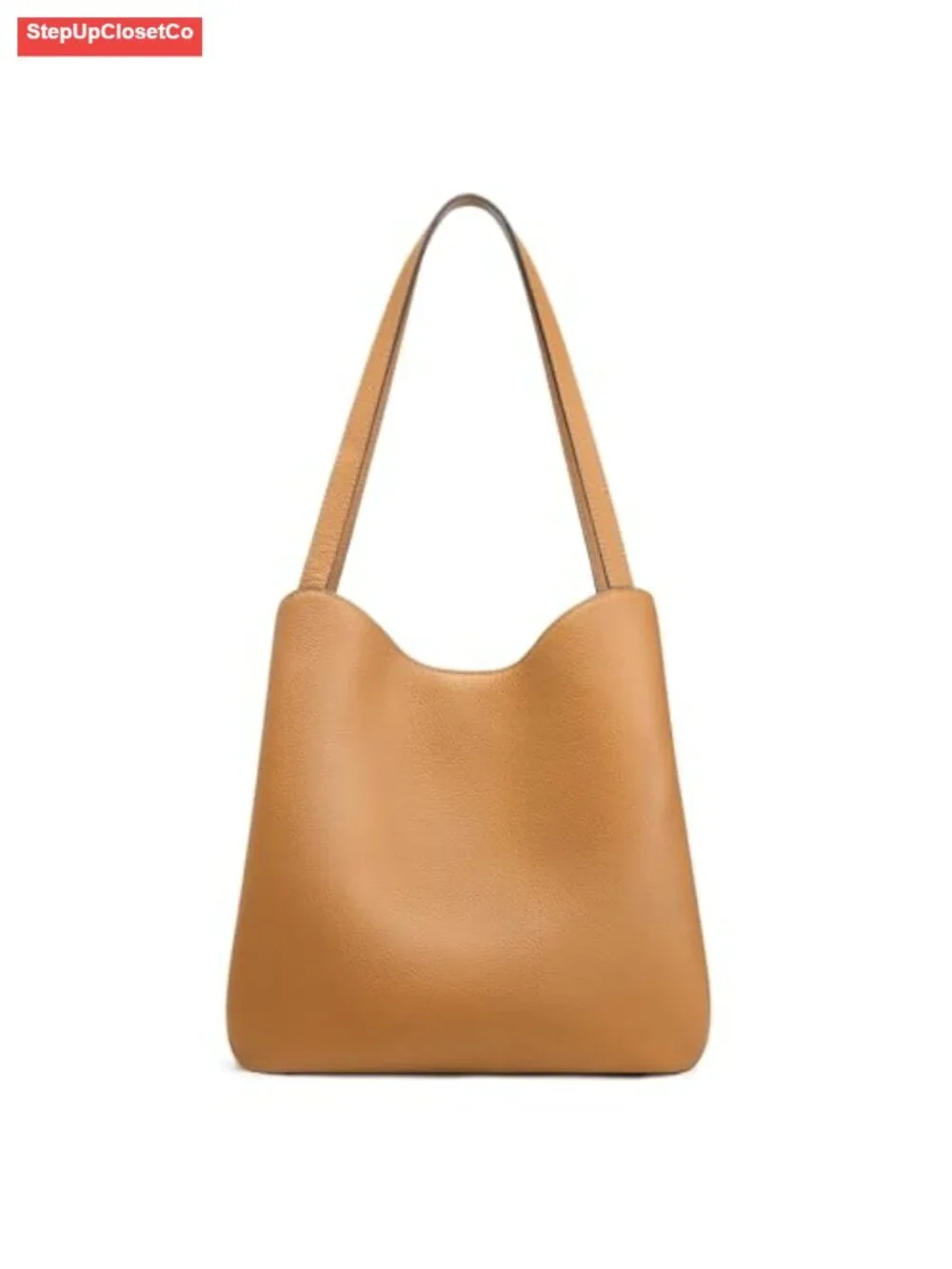 Genuine Leather Tote Bag for Women - Shoulder Handbag, Spacious Purse with